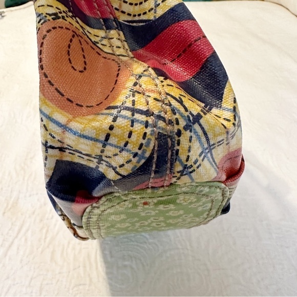 Fossil Coated Canvas Tulip Shoulder Hobo Bag - Picture 10 of 16